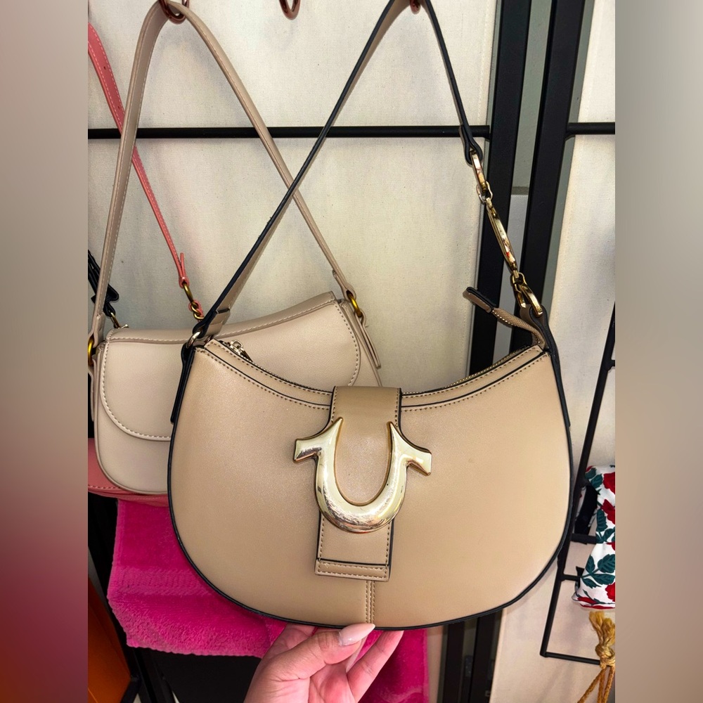Beige Women's Shoulder Bag
